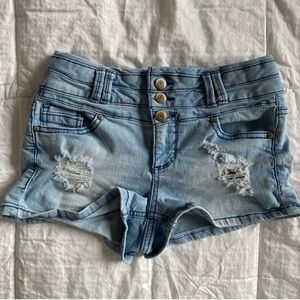 Blue spice shorts